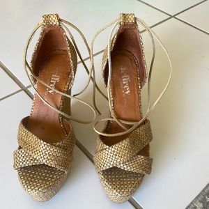 Jeffrey by Jeffrey Campbell platform sandals/espadrilles